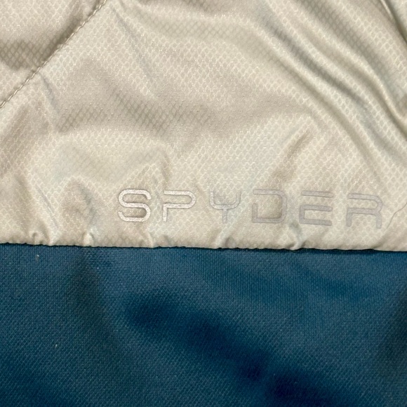 Spyder Silver and Blue Vest - Picture 7 of 13